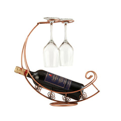 European Wine and Glass Rack