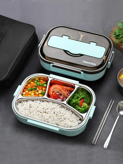 4  Thermal Grid Lunch Box