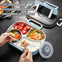 4  Thermal Grid Lunch Box