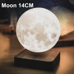 Levitating 3D Moon/Saturn Lamp