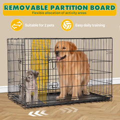 Dog Crate with Divider Panel,30 Inch