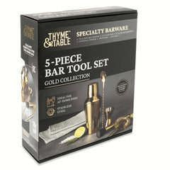 Stainless Steel Gold Bar Tool Set