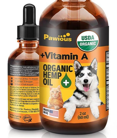 Hemp Oil for Dogs and Cats