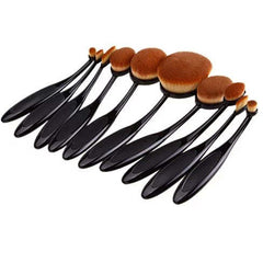 Beauty Experts Makup  Oval  Brushes