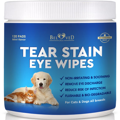 Eye Wash Wipes Tear Stain Remover Cleaner Eye Infection Treatment