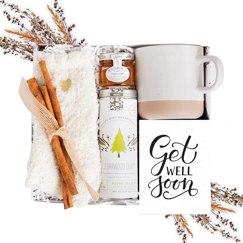 Get Well Soon Comforting Gift Basket