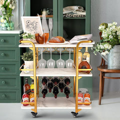 Gold Bar Cart