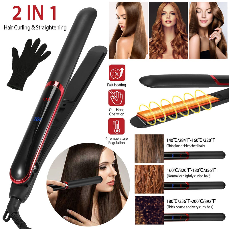 Hair Straightener and  Curling Iron