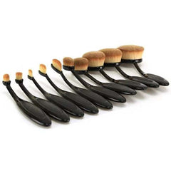 Beauty Experts Makup  Oval  Brushes