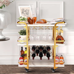 Gold Bar Cart