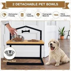 Dog Bowl Feeder Stand