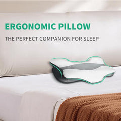 Ergonomic Memory Foam Neck Pillow