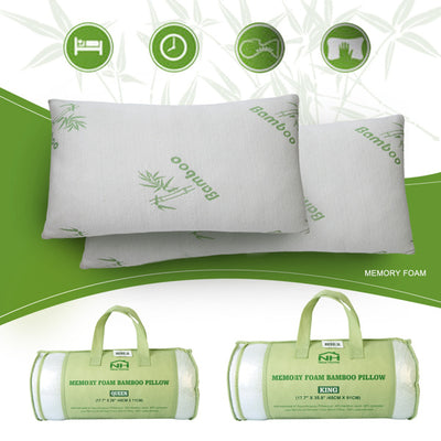 Bamboo Memory Foam Pillow