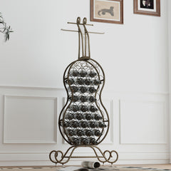 Cello Shape Wine Rack