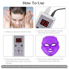 Light Therapy LED Face Mask