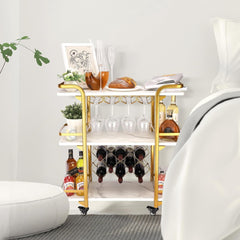 Gold Bar Cart