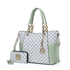 MKF Tote Handbag with Wallet