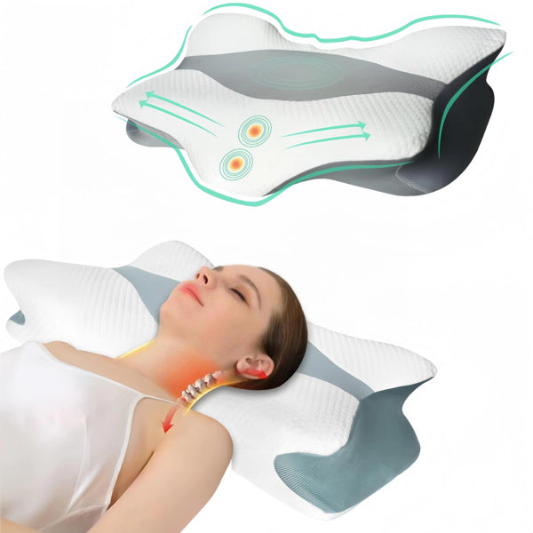 Ergonomic Memory Foam Neck Pillow