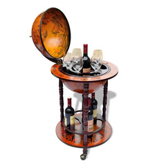 Globe Bar Wine Stand