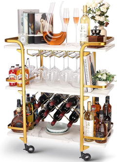 Gold Bar Cart