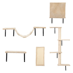 Wall Mounted Cat Climber Set