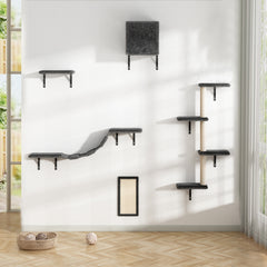 Wall Mounted Cat Climber Set