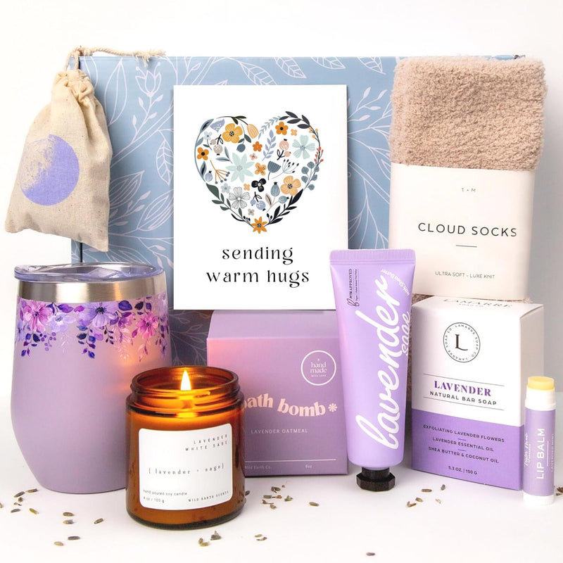 Lavender Spa Gift Basket