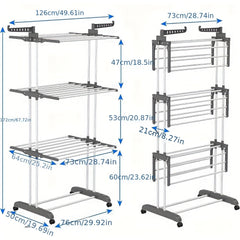 Clothes drying rack