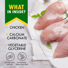 Calcium Bones Wrapped  in Chicken