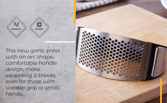 Steel Garlic Press