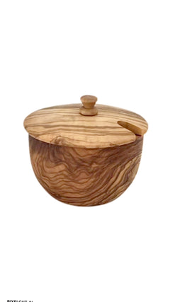 Olive Wood Canister