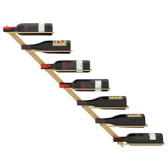 Gold Metal Wine Rack