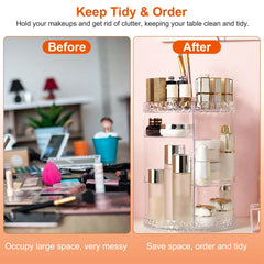 Rotating Makeup Organizer