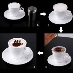 Latte Lover's Coffee Design Topper Tool