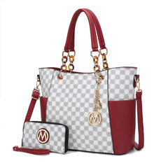 MKF Tote Handbag with Wallet