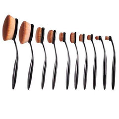 Beauty Experts Makup  Oval  Brushes