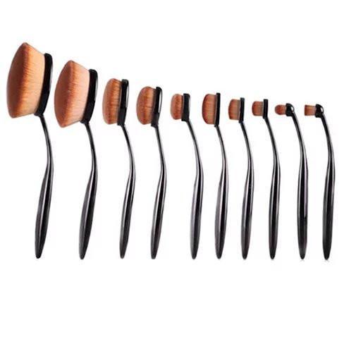 Beauty Experts Makup  Oval  Brushes