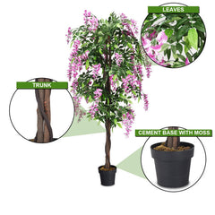 Artificial Wisteria Silk  Tree