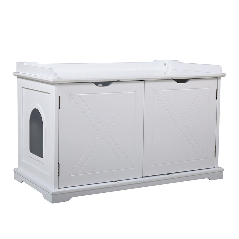 Cat Bench Litter Box