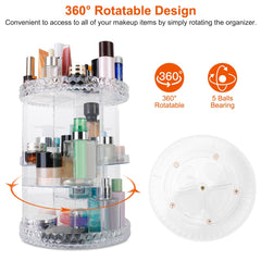 Rotating Makeup Organizer