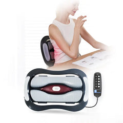 Electric Lumbar Traction Device with Massage & Heat Therapy