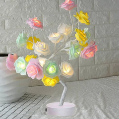 LED Rose Flower Tree Table Lamp