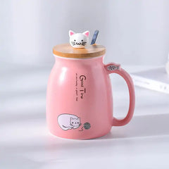 Ceramic Cat Mug