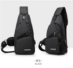 Sling Bag With USB Charging Port