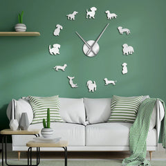 Wall Art Silent Movement Clock