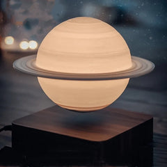 Levitating 3D Moon/Saturn Lamp