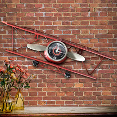 Aviator's Timekeeper Vintage Wall Clock